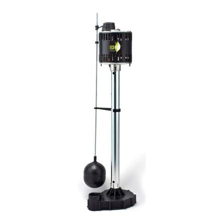 Eco Flo Products Eco-Flo Pedestal Sump Pump, 1/2 HP, 5000 GPH EPC50